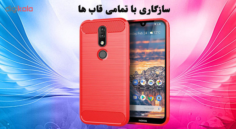 محافظ صفحه نمایش 5D هورس مدل FAG مناسب برای گوشی موبایل نوکیا 4.2 بسته سه عددی