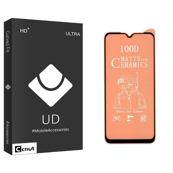 محاظ صفحه نمایش مات کوکونات مدل UD Black مناسب برای گوشی موبایل شیائومی Redmi Note 8 Pro