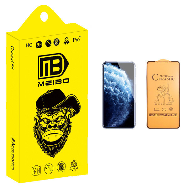 محافظ صفحه نمایش سرامیکی میبو مدل +MHD مناسب برای گوشی موبایل اپل iPhone 11 Pro Max