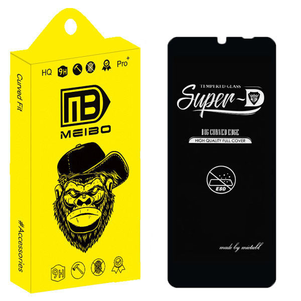 محافظ صفحه نمایش میبو مدلFULL COVER SUPER D مناسب برای گوشی موبایل شیائومی 13r / 13c 4G & 5G / poco c65 / poco m65G A05 / REALME NOTE 50