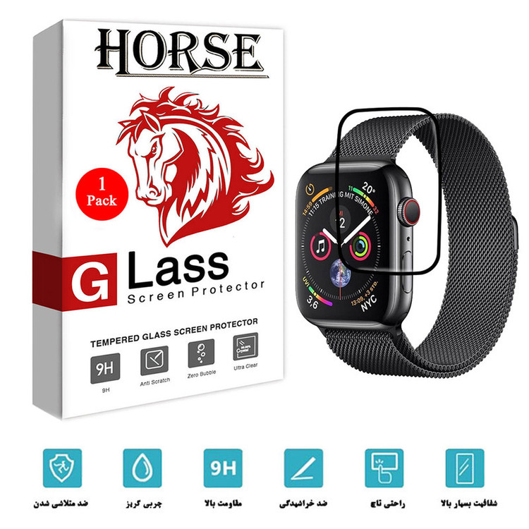 محافظ صفحه نمایش هورس مدل PMMA-H مناسب برای اپل واچ Series 4 Aluminum 44mm
