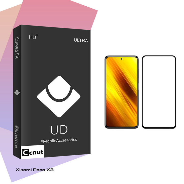 محافظ صفحه نمایش کوکونات مدل UD Black مناسب برای گوشی موبایل شیائومی Poco X3