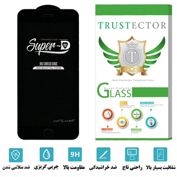 محافظ صفحه نمایش تراستکتور مدل SUTA مناسب برای گوشی موبایل اپل iPhone 6s Plus