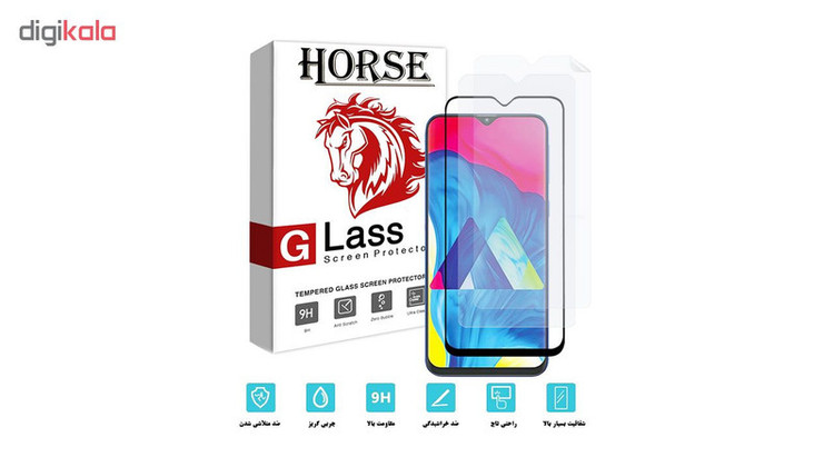 محافظ صفحه نمایش هورس مدل FAG مناسب برای گوشی موبایل سامسونگ Galaxy M20 مجموعه سه عددی