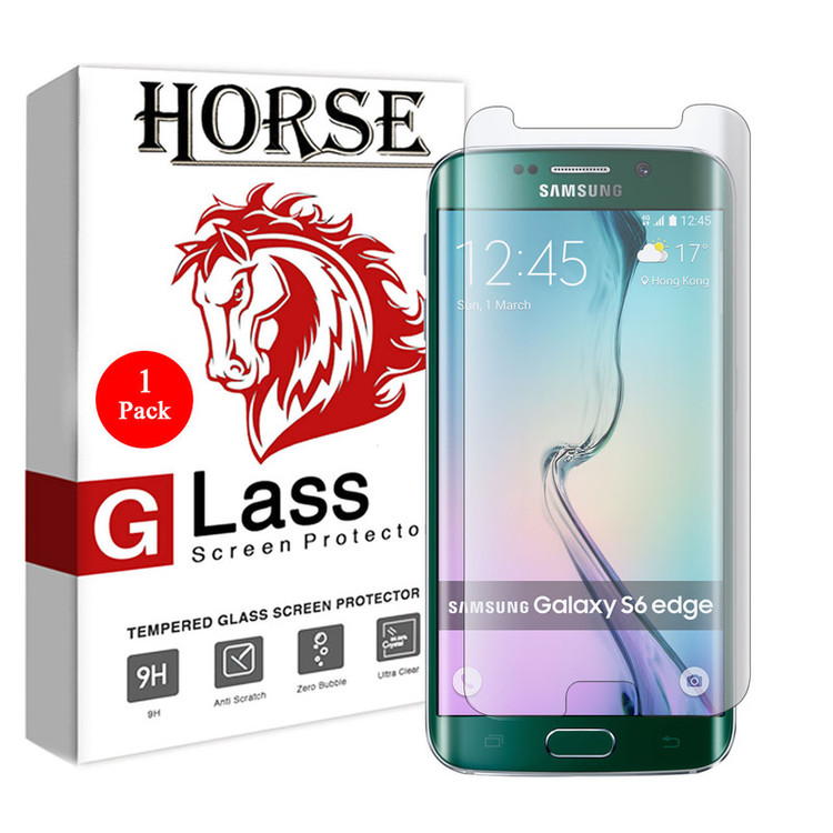 محافظ صفحه نمایش هورس مدل LVB مناسب برای گوشی موبایل سامسونگ Galaxy S6 edge