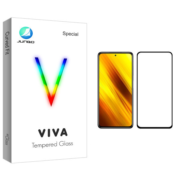 محافظ صفحه نمایش جانبو مدل Viva Glass مناسب برای گوشی موبایل شیائومی Poco X3 NFC
