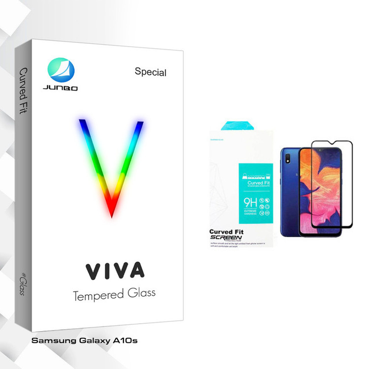 محافظ صفحه نمایش سرامیکی جانبو مدل Viva Glass مناسب برای گوشی موبایل سامسونگ Galaxy A10s