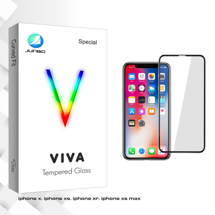 محافظ صفحه نمایش جانبو مدل Viva Glass مناسب برای گوشی موبایل اپل آیفون X
