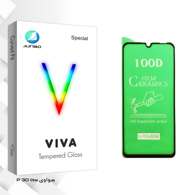محافظ صفحه نمایش سرامیکی جانبو مدل Viva Glass مناسب برای گوشی موبایل هوآوی P 30 lite