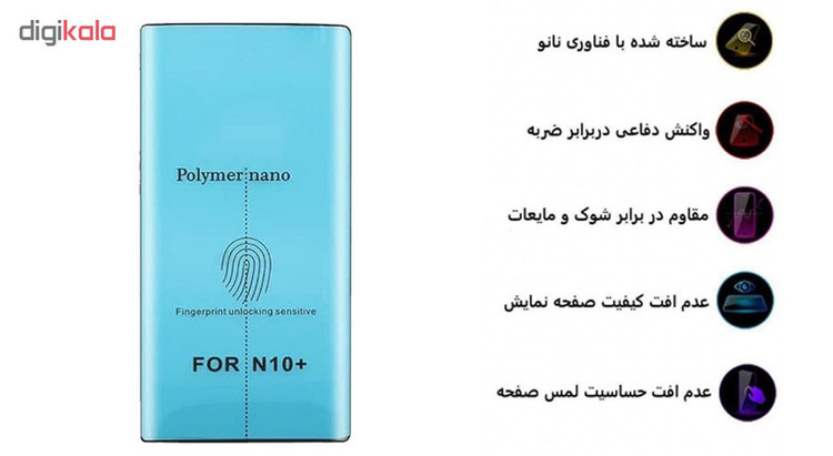 محافظ صفحه نمایش نانو هورس مدل PNNA مناسب برای گوشی موبایل سامسونگ Galaxy Note10 Plus