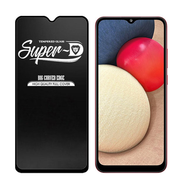 محافظ صفحه نمایش مدل Super D مناسب برای گوشی موبایل سامسونگ Galaxy A02s