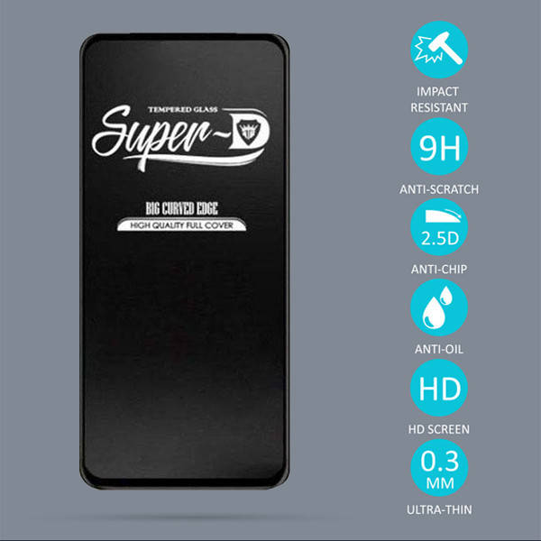 محافظ صفحه نمایش مدل Super D مناسب برای گوشی موبایل سامسونگ Galaxy A21s