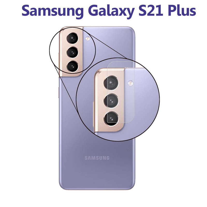 محافظ لنز دوربین هورس مدل UTF مناسب برای گوشی موبایل سامسونگ Galaxy S21 Plus 5G