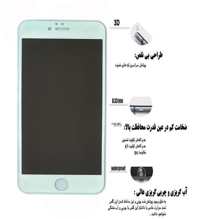 محافظ صفحه نمایش حریم شخصی مدل 005K مناسب برای گوشی موبایل اپل iphone 6Plus