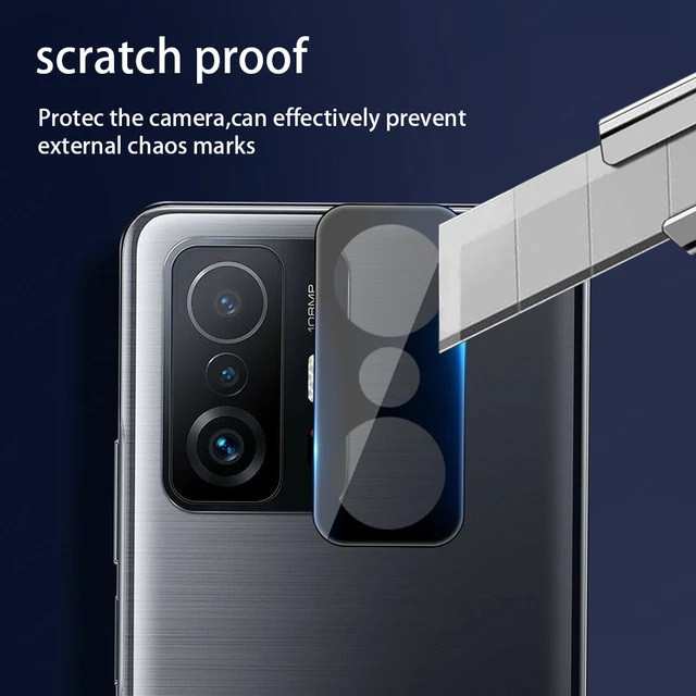 محافظ لنز دوربین بوک مدل 3D-9H مناسب برای گوشی موبایل شیائومی Mi 11T Pro