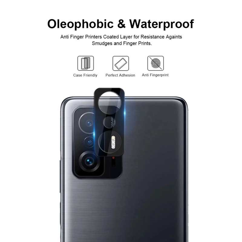 محافظ لنز دوربین بوک مدل 3D-9H مناسب برای گوشی موبایل شیائومی Mi 11T Pro