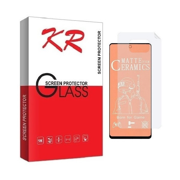 محافظ صفحه نمایش کی آر مدل 2CMN مناسب برای گوشی موبایل شیائومی Poco X3 Pro به همراه محافظ پشت گوشی