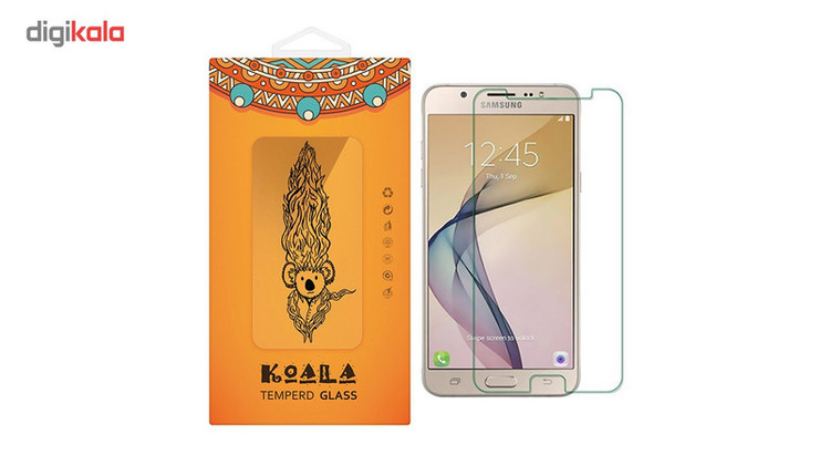محافظ صفحه نمایش شیشه ای کوالا مدل Tempered مناسب برای گوشی موبایل سامسونگ Galaxy J7 Prime