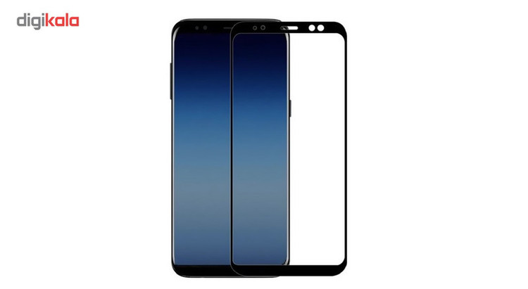 محافظ صفحه نمایش شیشه ای کوالا مدل Full Cover مناسب برای گوشی موبایل سامسونگ Galaxy A8 Plus 2018