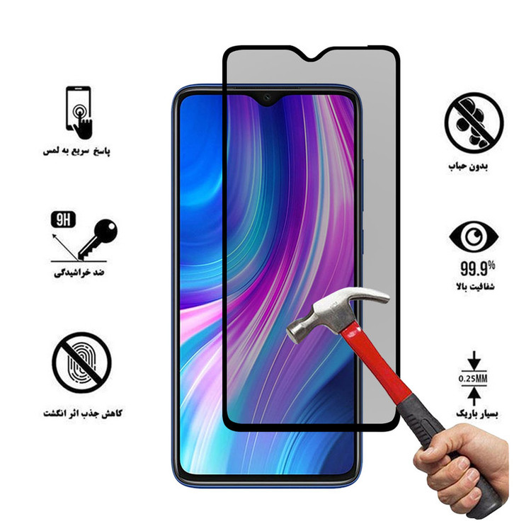 محافظ صفحه نمایش سرامیکی هورس مدل CRP مناسب برای گوشی موبایل شیائومی Redmi Note 8 Pro