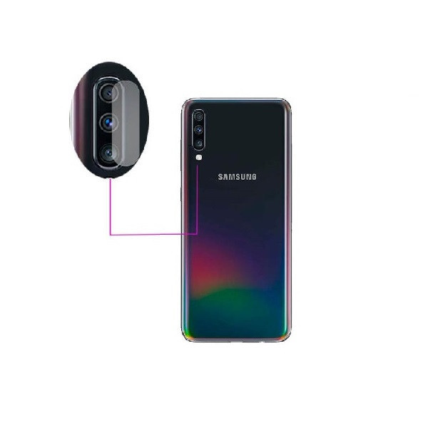 محافظ صفحه نمایش روبیکس مدل CR-A70مناسب برای گوشی موبایل سامسونگ Galaxy A70 به همراه محافظ لنز دوربین