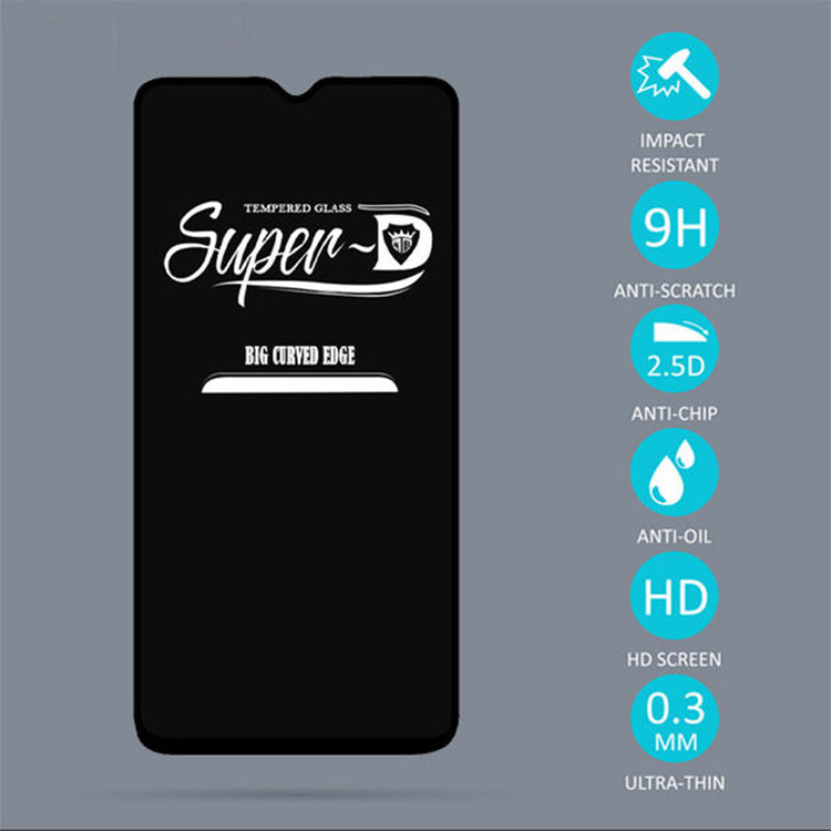 محافظ صفحه نمایش مدل Super D مناسب برای گوشی موبایل سامسونگ galaxy A12