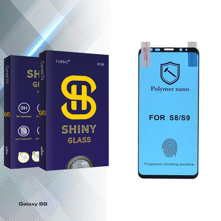 محافظ صفحه نمایش آتوچبو مدل Shiny Glass Nano Polymer مناسب برای گوشی موبایل سامسونگ Galaxy S9