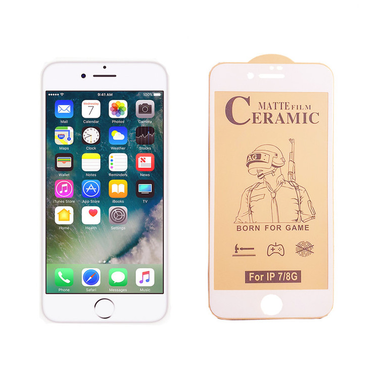 محافظ صفحه نمایش سرامیکی مات گریفین مدل FLCRM GN to مناسب برای گوشی موبایل اپل iPhone 7