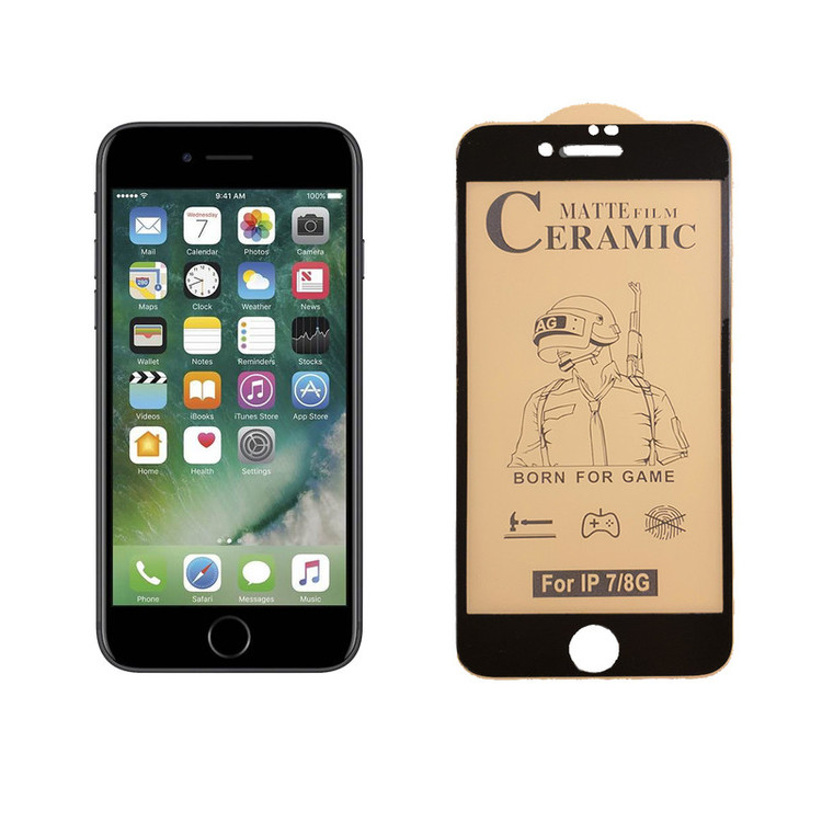 محافظ صفحه نمایش سرامیکی مات گریفین مدل FLCRM GN to مناسب برای گوشی موبایل اپل iPhone 7
