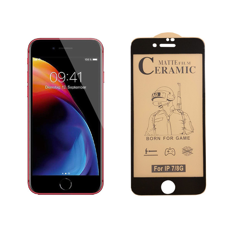 محافظ صفحه نمایش سرامیکی مات گریفین مدل FLCRM GN to مناسب برای گوشی موبایل اپل iPhone 8