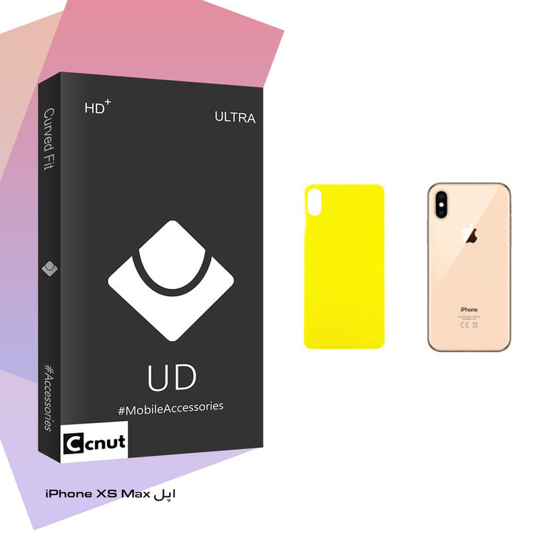 محافظ پشت گوشی کوکونات مدل UD Black مناسب برای گوشی موبایل اپل iPhone XS Max