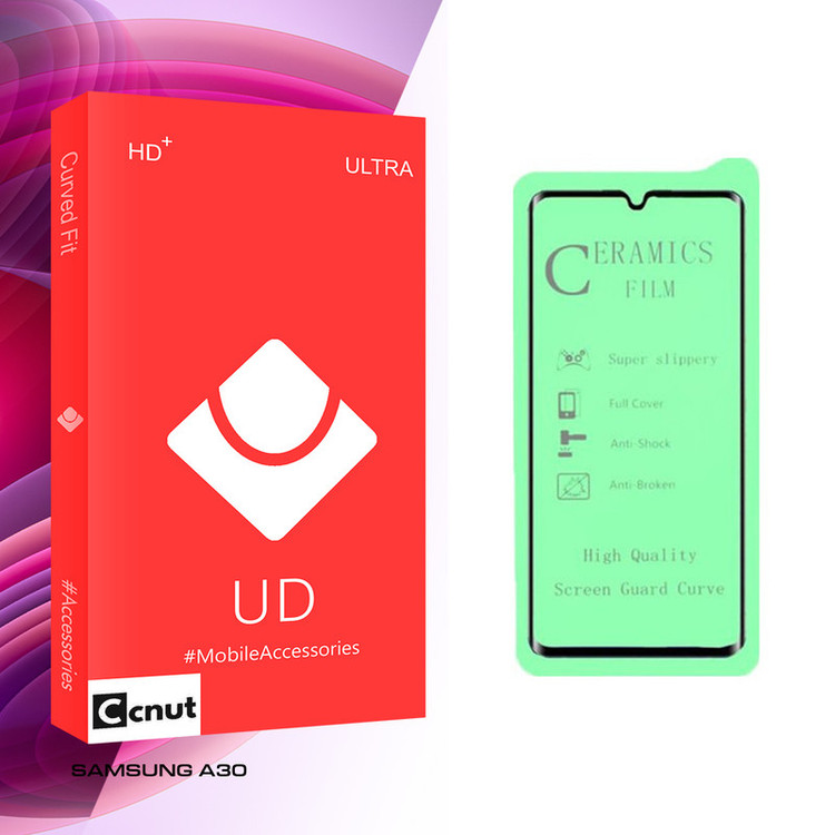 محافظ صفحه نمایش سرامیکی کوکونات مدل UD Glass مناسب برای گوشی موبایل سامسونگ Galaxy A30