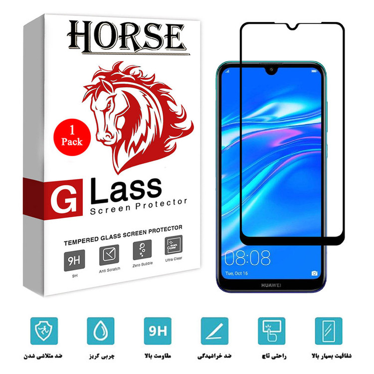 محافظ صفحه نمایش سرامیکی هورس مدل CRM مناسب برای گوشی موبایل هوآوی Y7 Pro 2019
