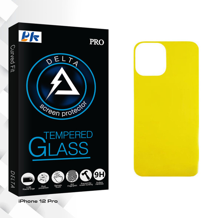 محافظ پشت گوشی پی کی مدل Delta Glass FLL مناسب برای گوشی موبایل اپل iPhone 12 Pro