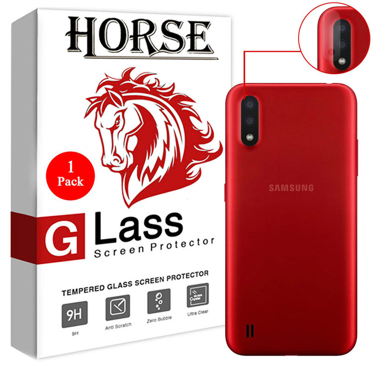 محافظ لنز دوربین هورس مدل UTF مناسب برای گوشی موبایل سامسونگ Galaxy A01