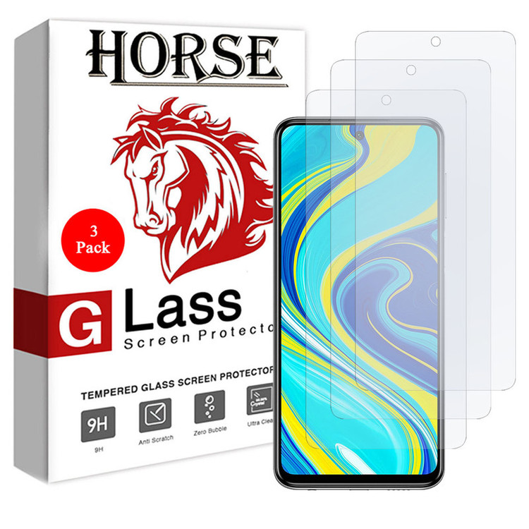 محافظ صفحه نمایش نانو هورس مدل FSN مناسب برای گوشی موبایل شیائومی Redmi Note 9S بسته سه عددی