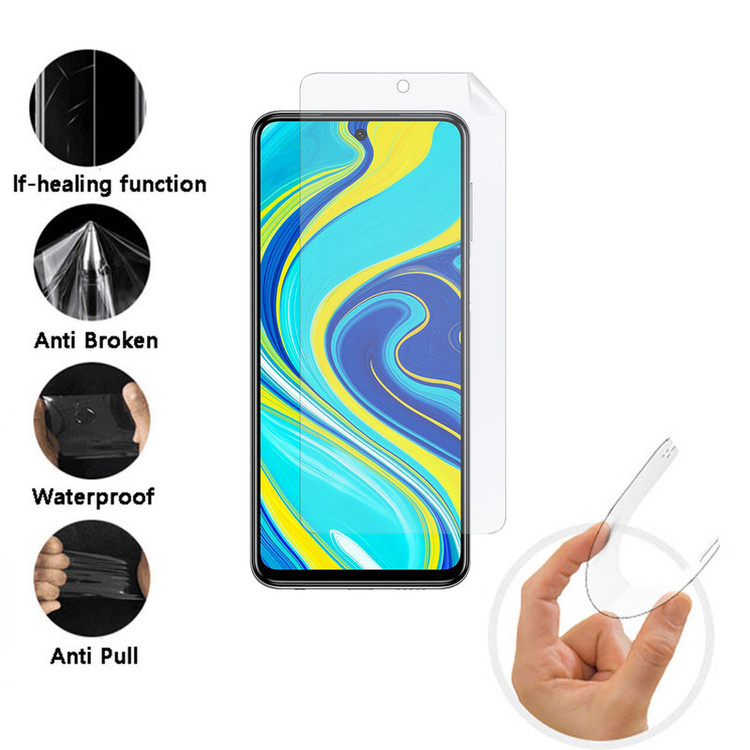 محافظ صفحه نمایش نانو هورس مدل FSN مناسب برای گوشی موبایل شیائومی Redmi Note 9S بسته سه عددی
