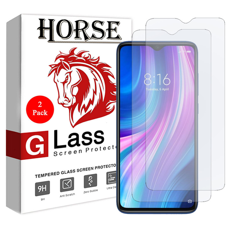 محافظ صفحه نمایش نانو هورس مدل FSN مناسب برای گوشی موبایل شیائومی Redmi Note 8 Pro بسته دو عددی