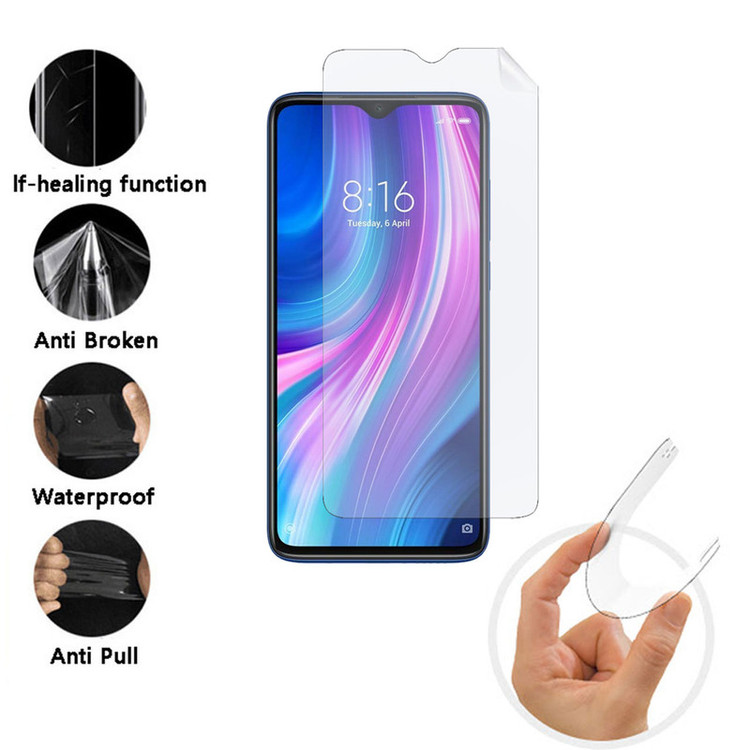 محافظ صفحه نمایش نانو هورس مدل FSN مناسب برای گوشی موبایل شیائومی Redmi Note 8 Pro بسته دو عددی