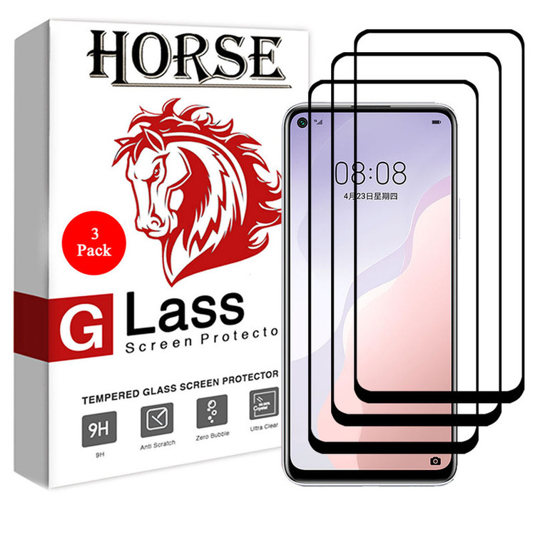 محافظ صفحه نمایش سرامیکی هورس مدل CRM مناسب برای گوشی موبایل هوآوی nova 7 SE بسته سه عددی