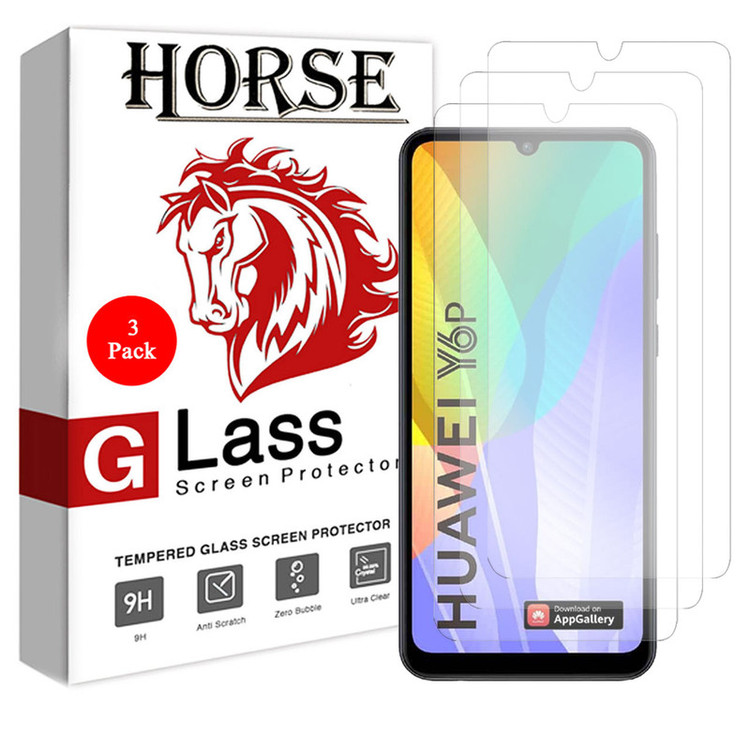 محافظ صفحه نمایش هورس مدل UCC مناسب برای گوشی موبایل هوآوی Y6p بسته سه عددی
