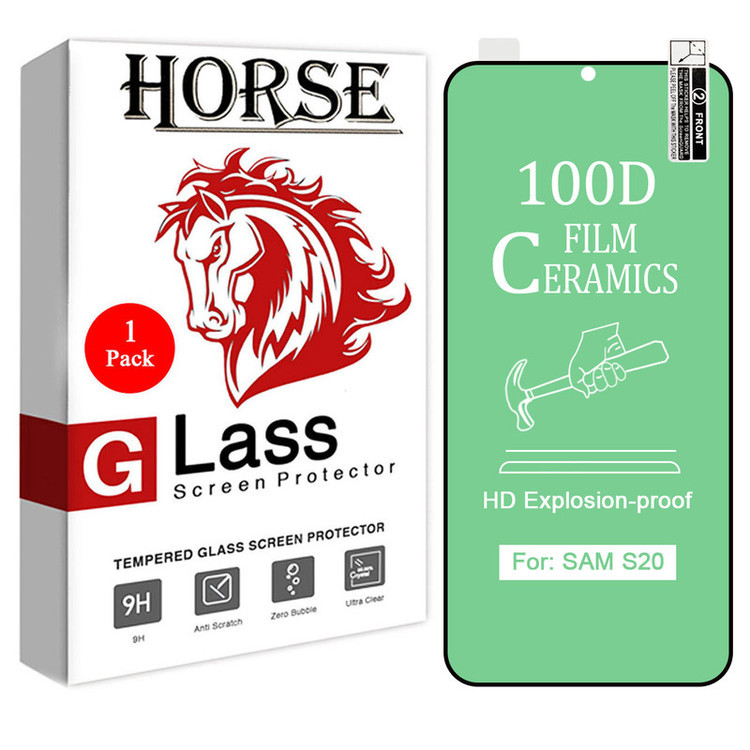 محافظ صفحه نمایش سرامیکی هورس مدل CRA مناسب برای گوشی موبایل سامسونگ Galaxy S20