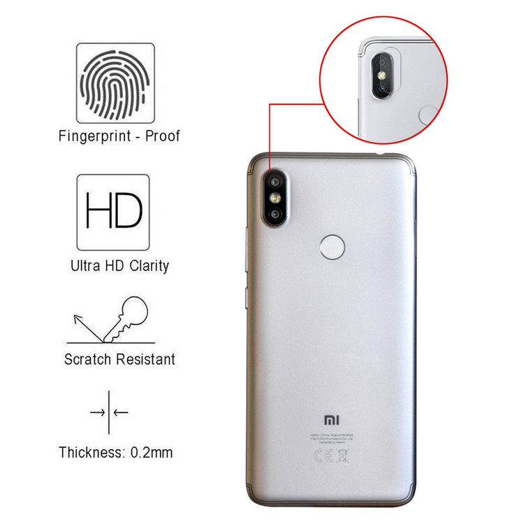 محافظ لنز دوربین هورس مدل UTF مناسب برای گوشی موبایل شیائومی Redmi S2 / Redmi Y2 بسته سه عددی