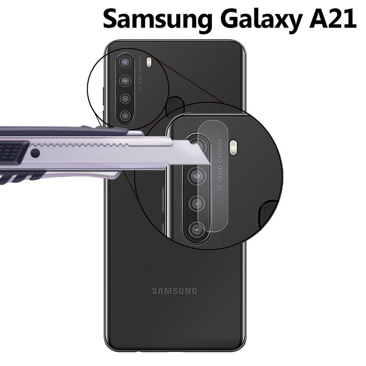 محافظ لنز دوربین هورس مدل UTF مناسب برای گوشی موبایل سامسونگ Galaxy A21