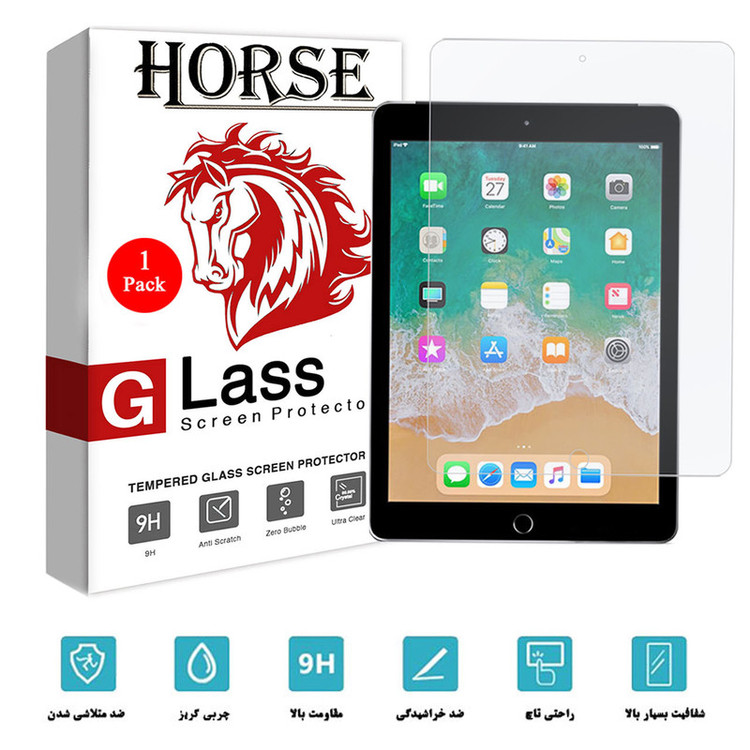 محافظ صفحه نمایش هورس مدل UCC مناسب برای تبلت اپل iPad 9.7 2017