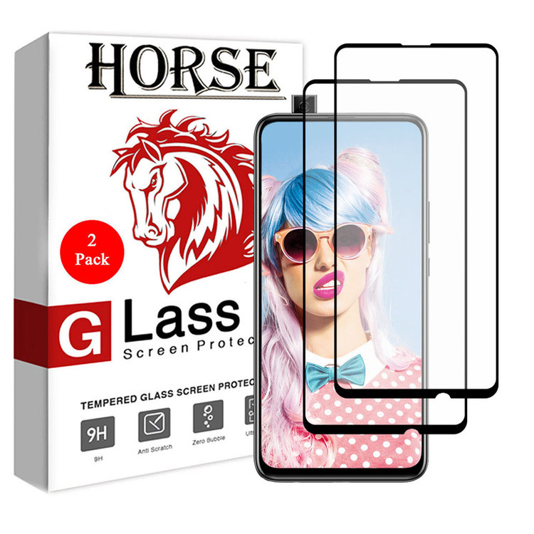 محافظ صفحه نمایش سرامیکی هورس مدل CMT مناسب برای گوشی موبایل هوآوی Y9 Prime 2019 بسته دو عددی