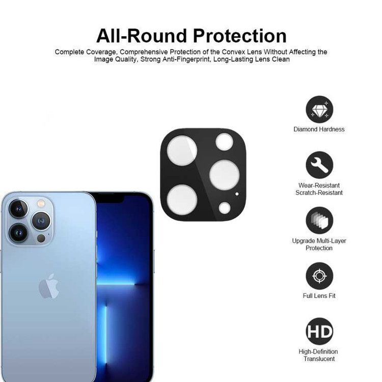 محافظ لنز دوربین میبو مدل 3D-9H مناسب برای گوشی موبایل اپل iPhone 13 Pro