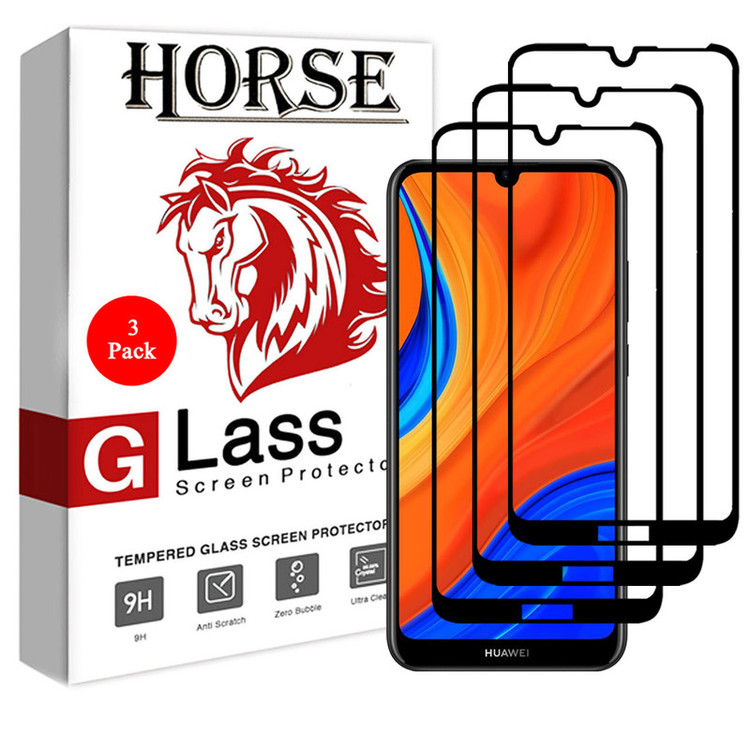 محافظ صفحه نمایش سرامیکی هورس مدل CRM مناسب برای گوشی موبایل هوآوی Y6s بسته سه عددی
