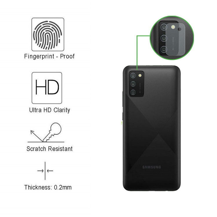 محافظ لنز دوربین هورس مدل SGL-H مناسب برای گوشی موبایل سامسونگ Galaxy A02s
