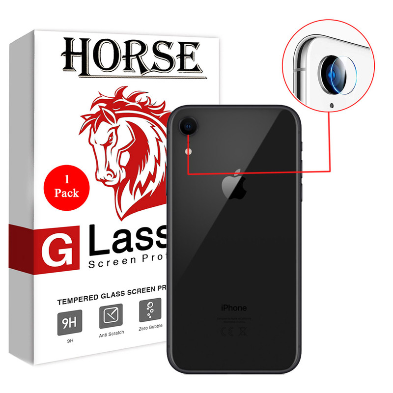 محافظ لنز دوربین هورس مدل SGL-H مناسب برای گوشی موبایل اپل iPhone XR